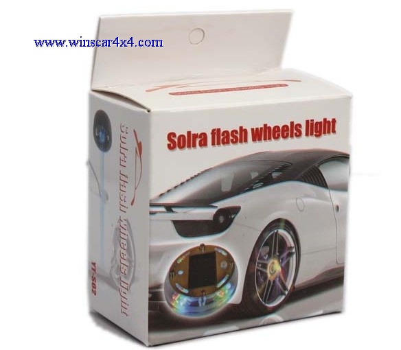 Solar Flash Wheels Light
